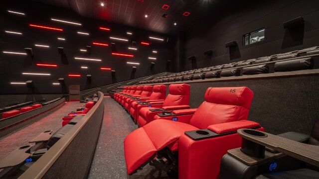 Cinemark D-BOX motion seats in Huntsville